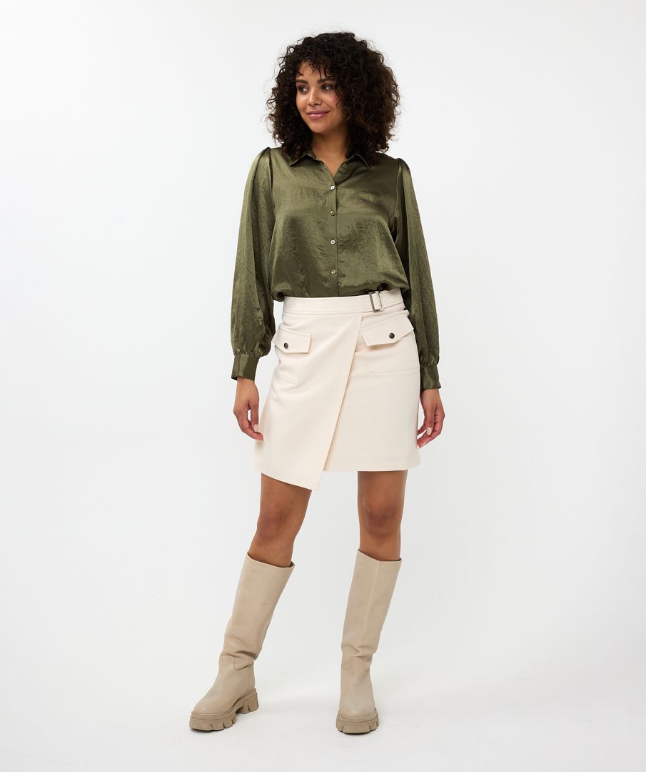 esqualo Skirt overlap pockets city