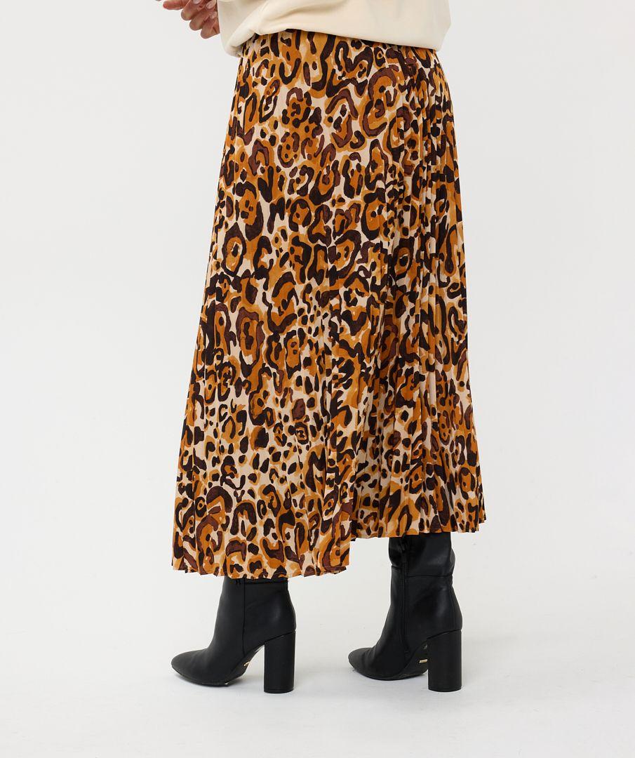 Esqualo Skirt Plisse Animal Land
