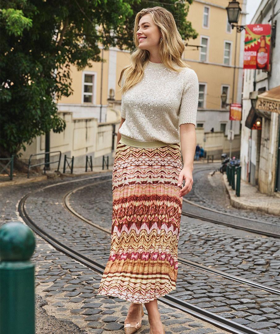 esqualo Skirt plisse Dreamstory