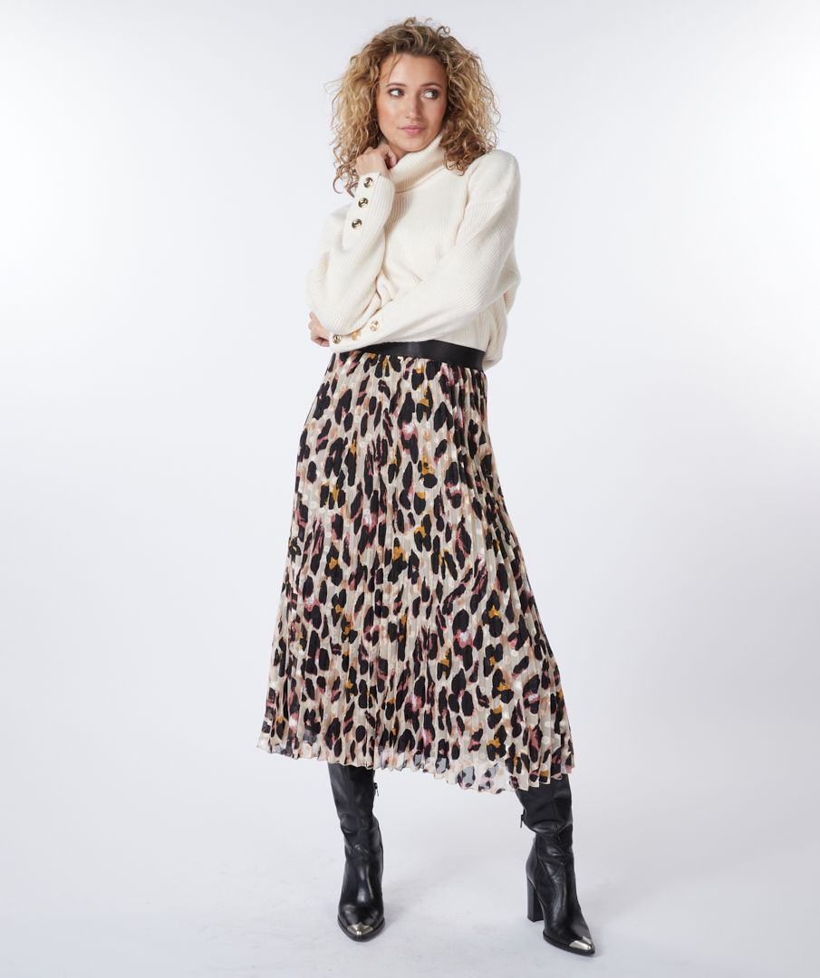 Esqualo Skirt Plisse Run Wild