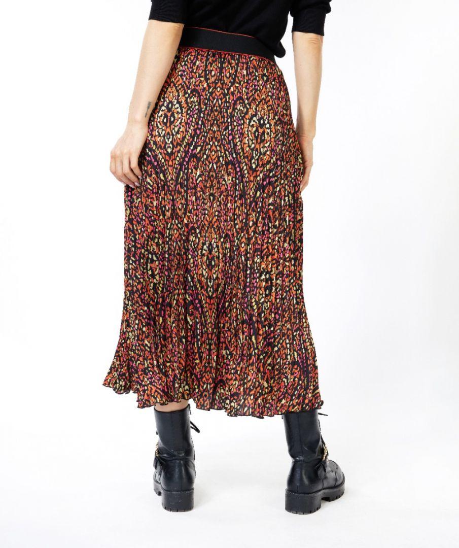 Esqualo Skirt Plisse Sateen Rewilding