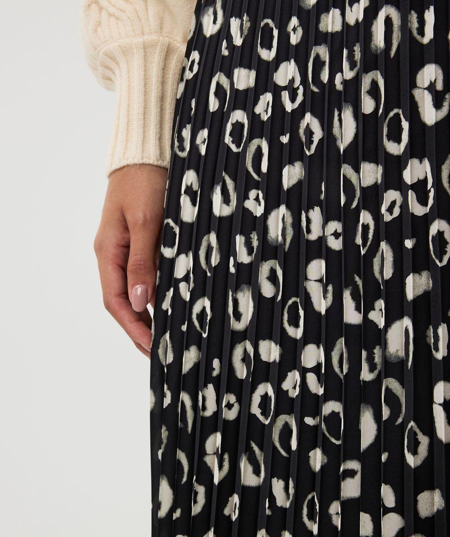 Esqualo Skirt Plisse Satin Wilderness