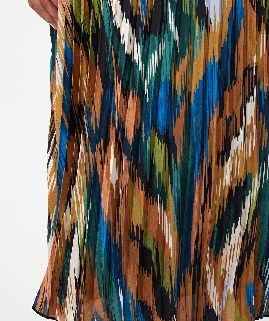 Esqualo Skirt Plisse Universe Lightning