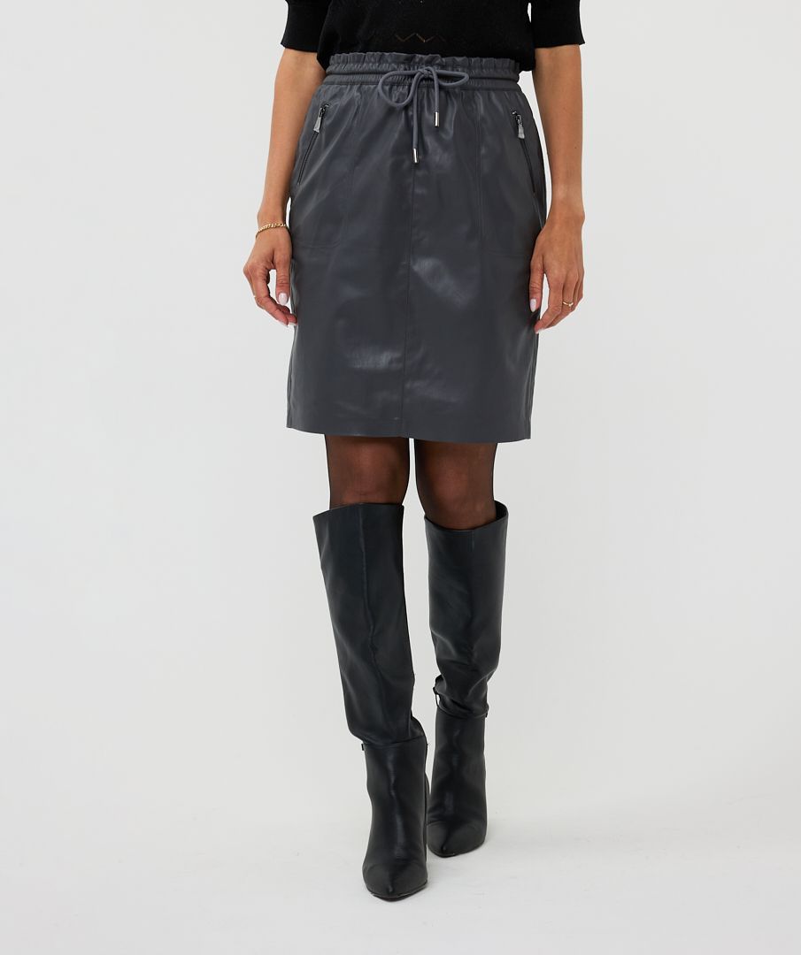 Esqualo Skirt Sporty Vegan Leather