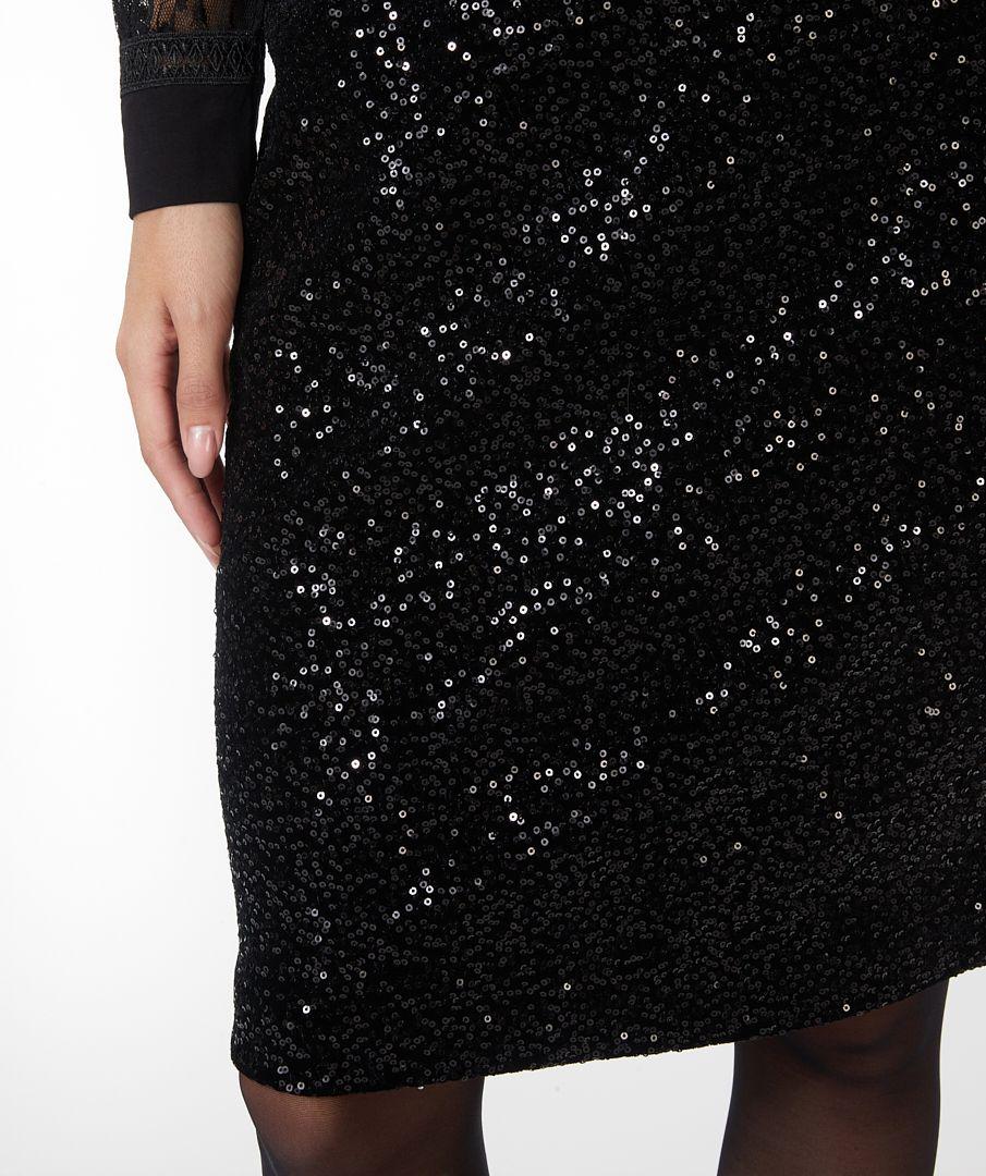 Esqualo Skirt Velvet Sequins