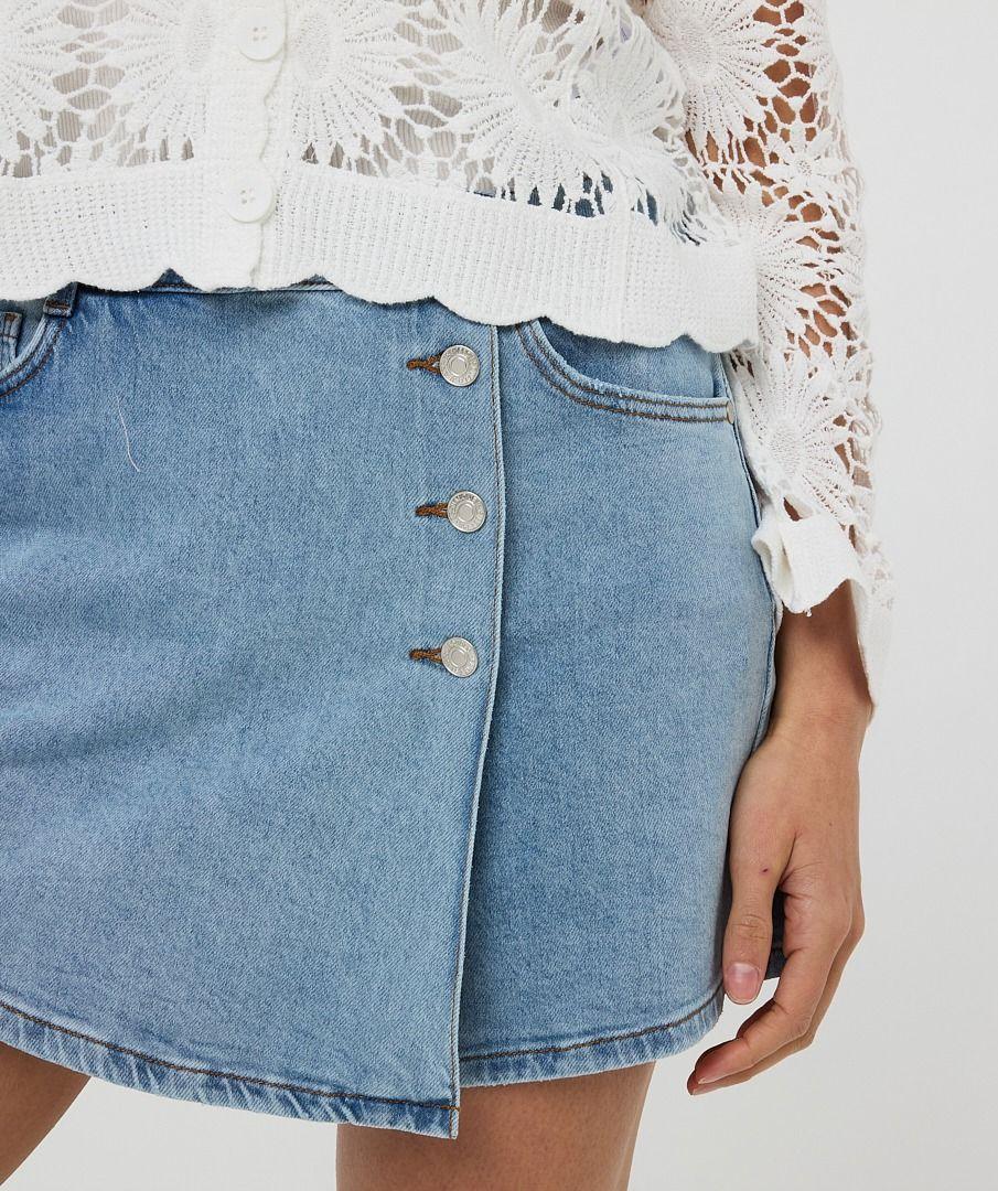 Esqualo Skort Jeans Stretch