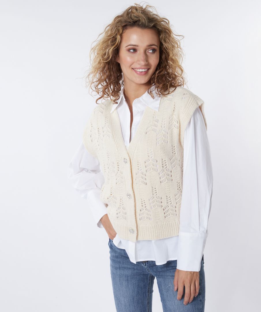 Esqualo Spencer Pointelle Knit