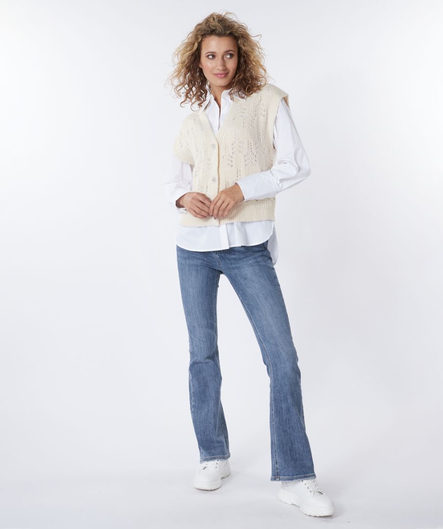 Esqualo Spencer Pointelle Knit