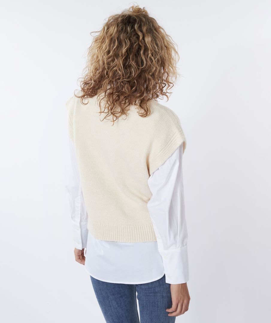 Esqualo Spencer Pointelle Knit