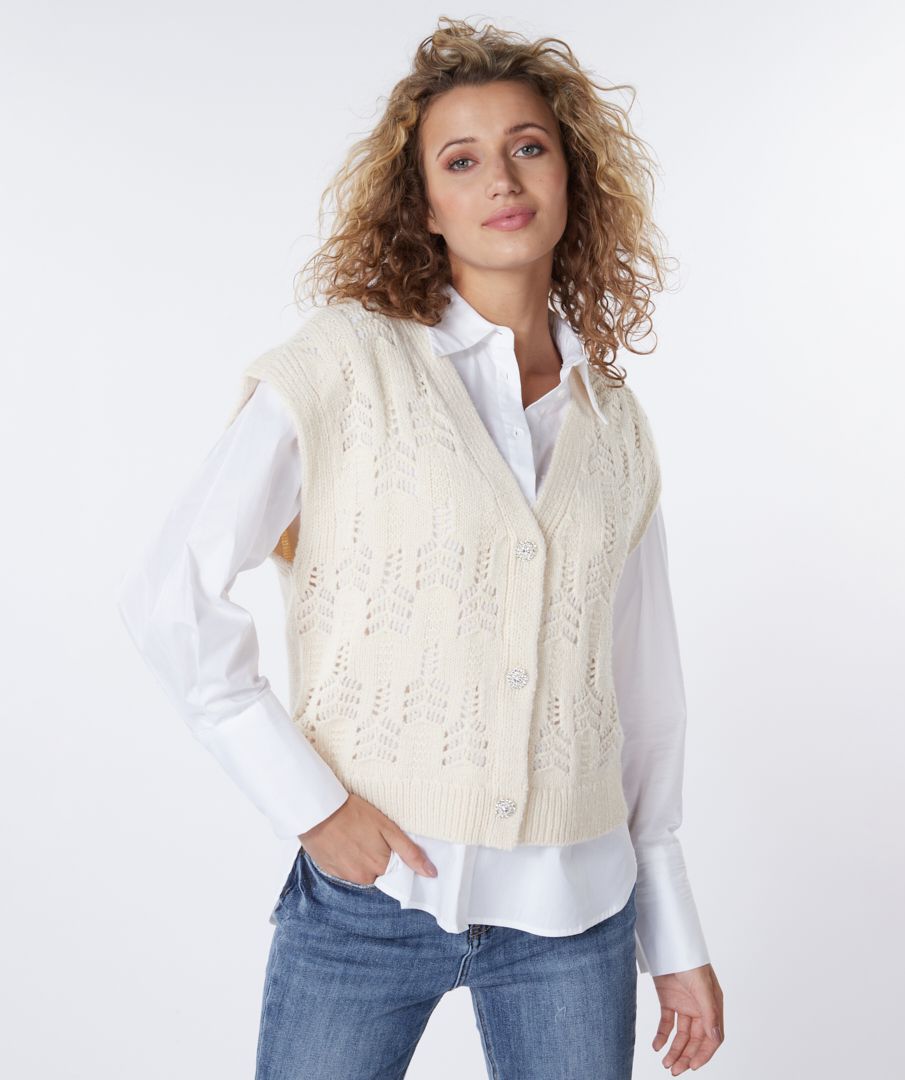 Esqualo Spencer Pointelle Knit