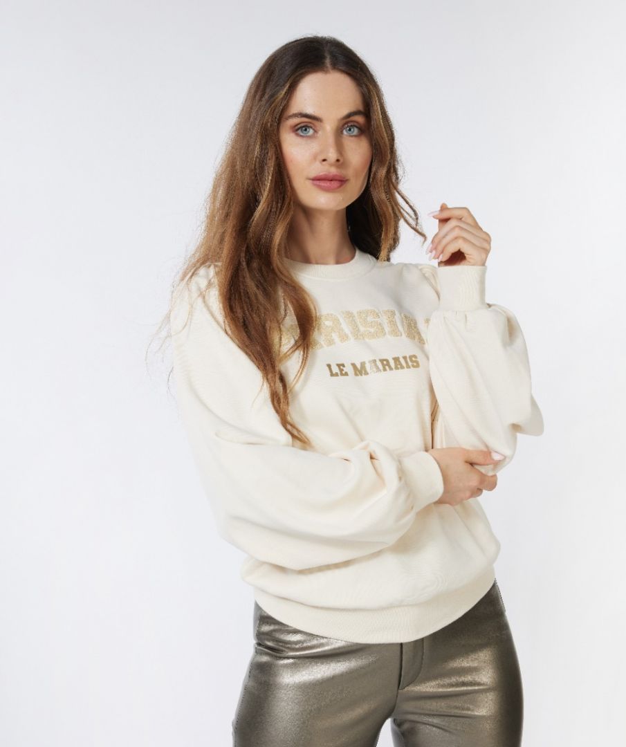 esqualo Sweater balloon slve sweat