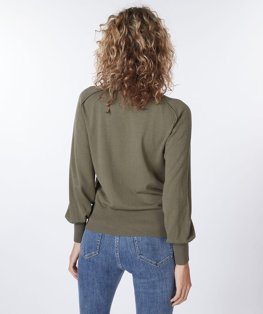 Esqualo Sweater Basic Pleats Col