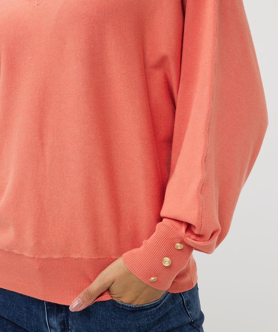 Esqualo Sweater Batwing Basic Knit