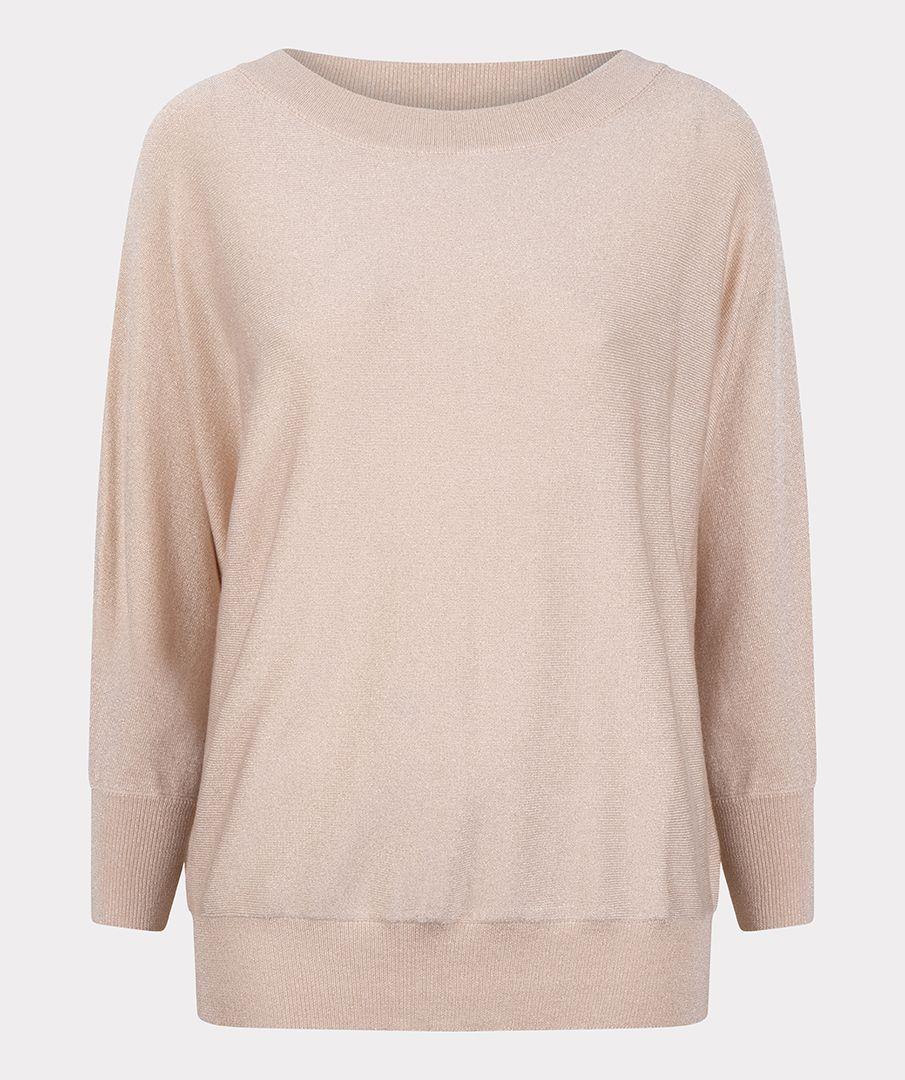 esqualo Sweater batwing lurex