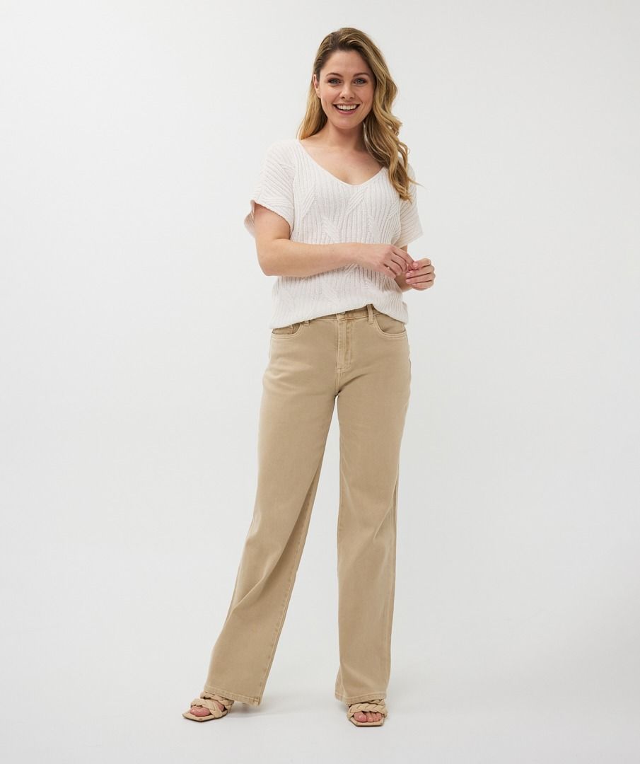 Esqualo Sweater Batwing Slub Lurex