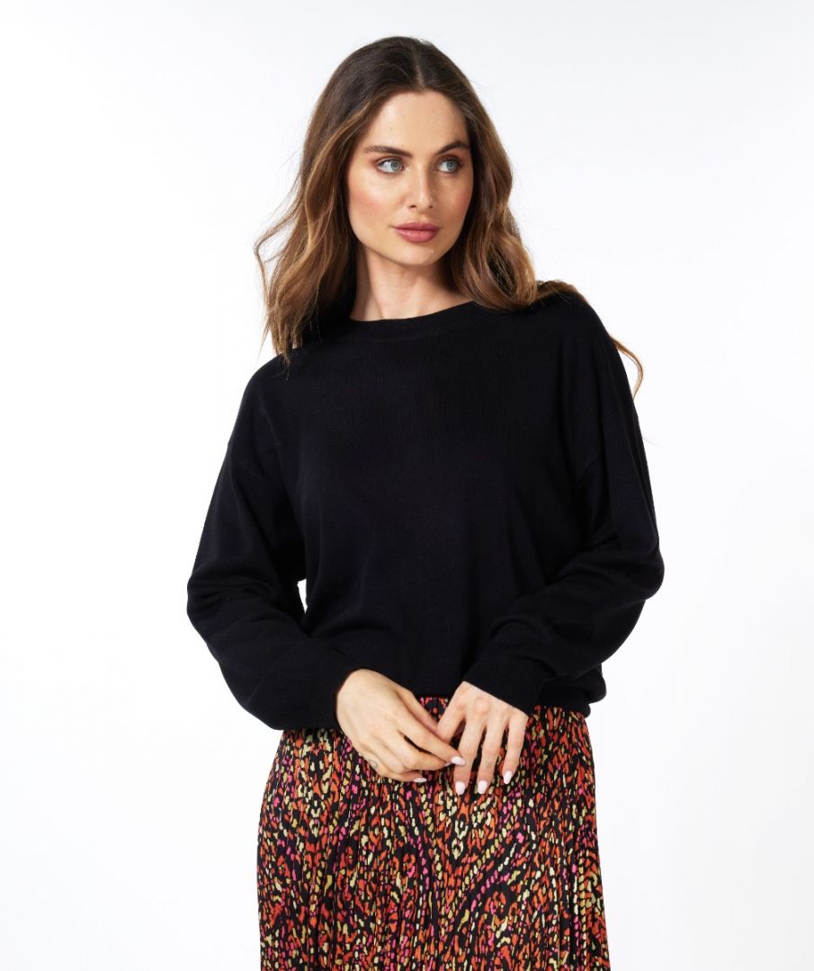Esqualo Sweater Boxy Basic Knit