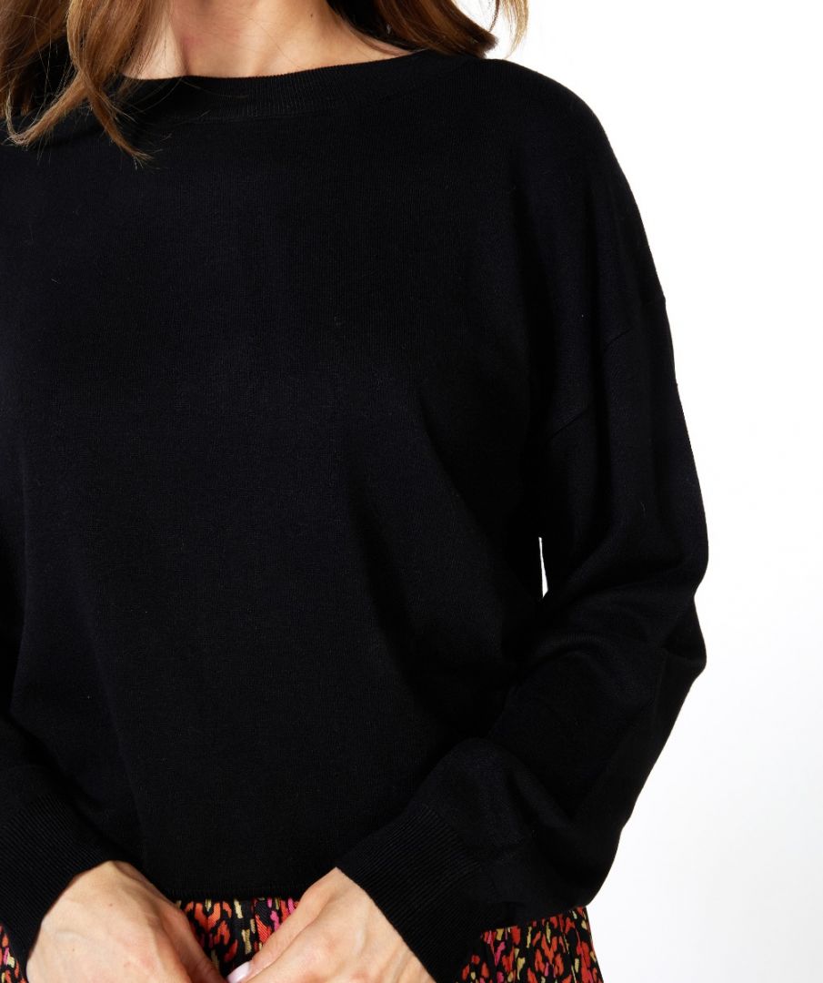 Esqualo Sweater Boxy Basic Knit