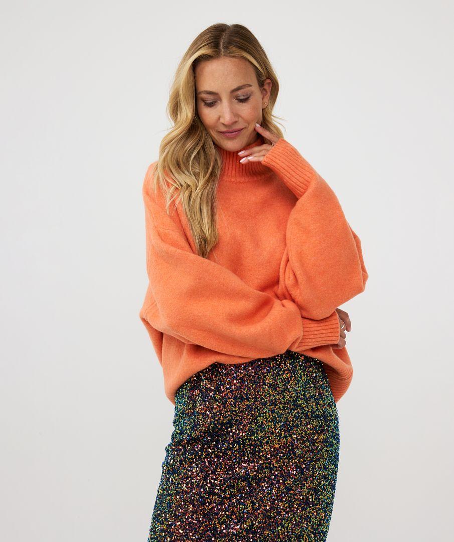 esqualo Sweater boxy col