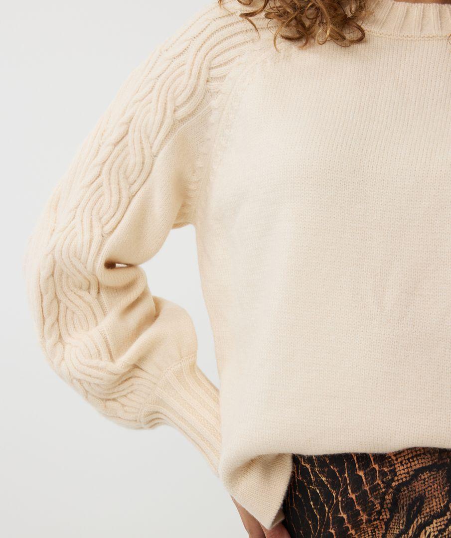 Esqualo Sweater Cable Sleeve
