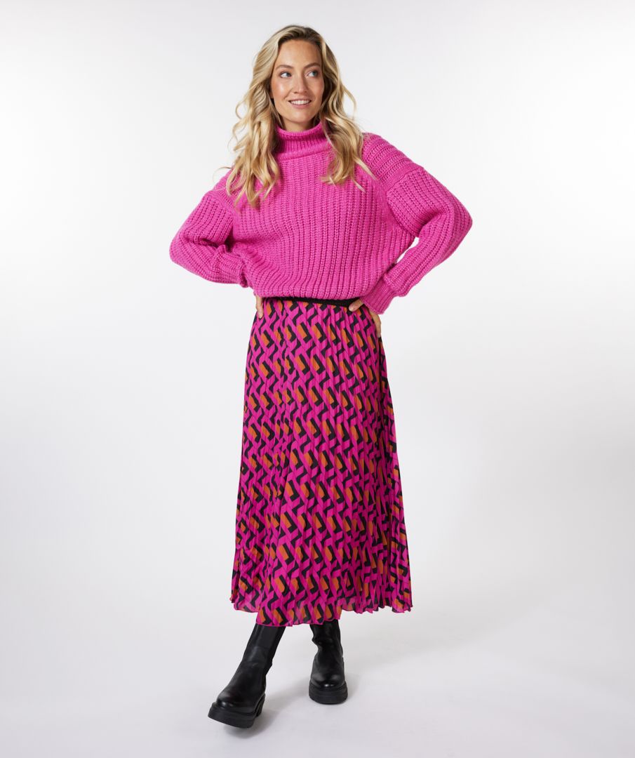 Esqualo Sweater Chunky Knit Lurex