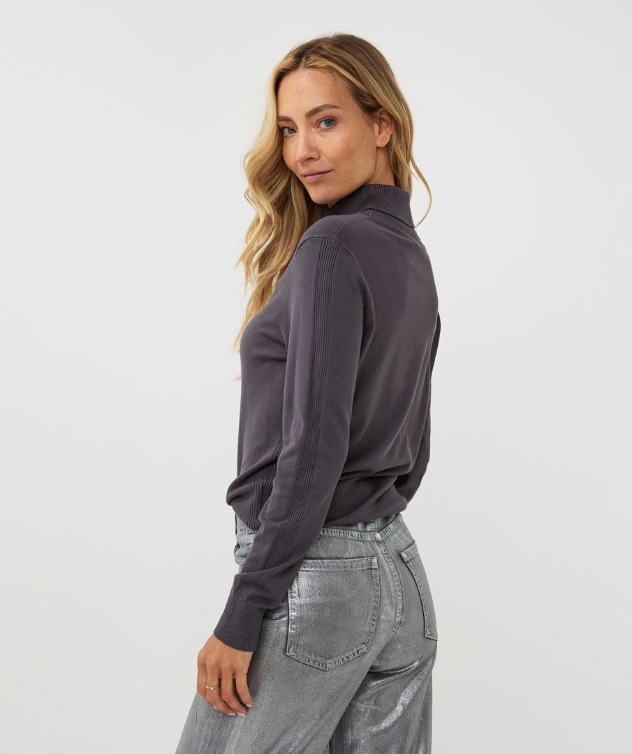 Esqualo Sweater Col Basic Knit