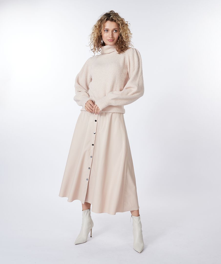 Esqualo Sweater Col High Cuff