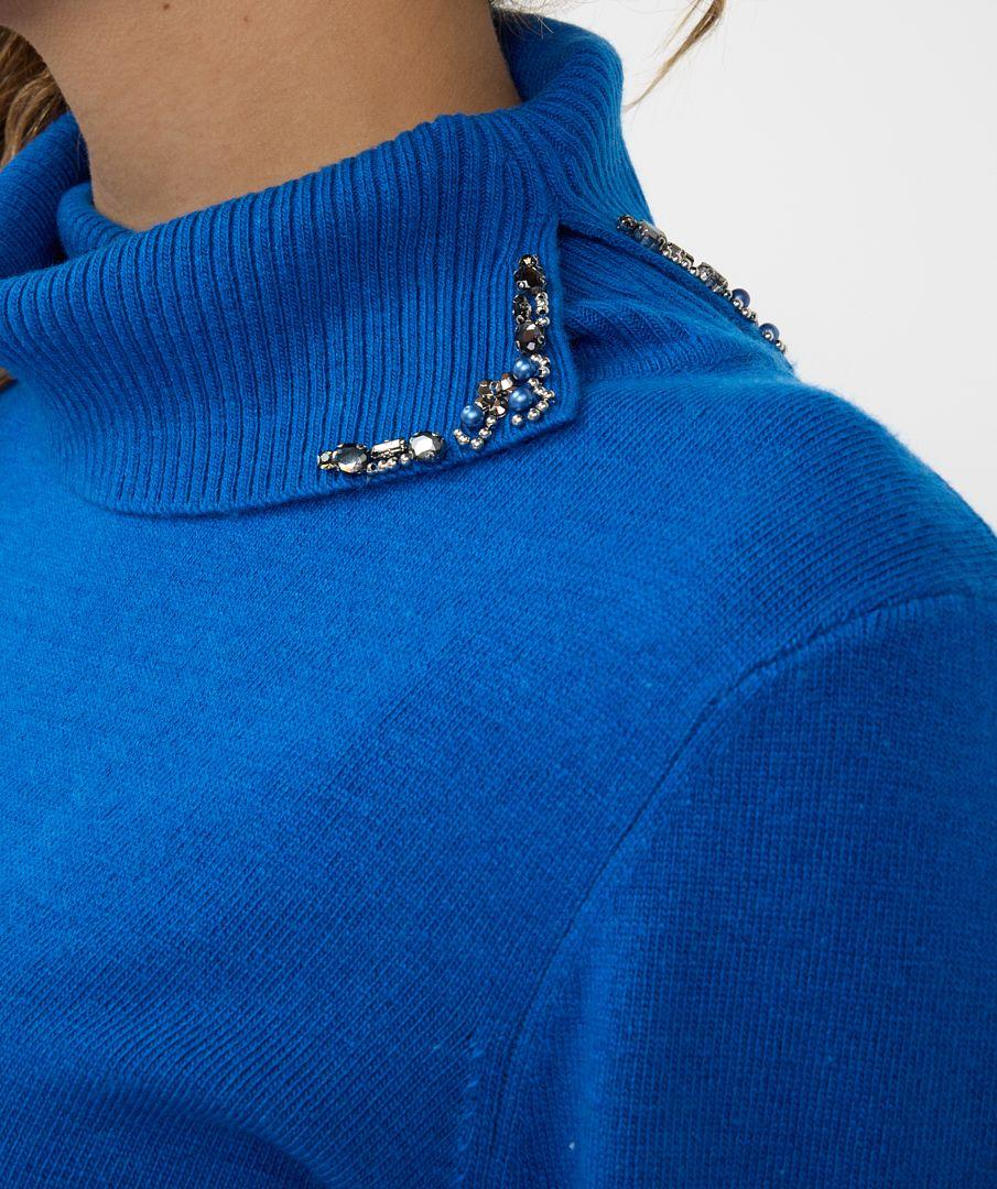Esqualo Sweater Collar Beads