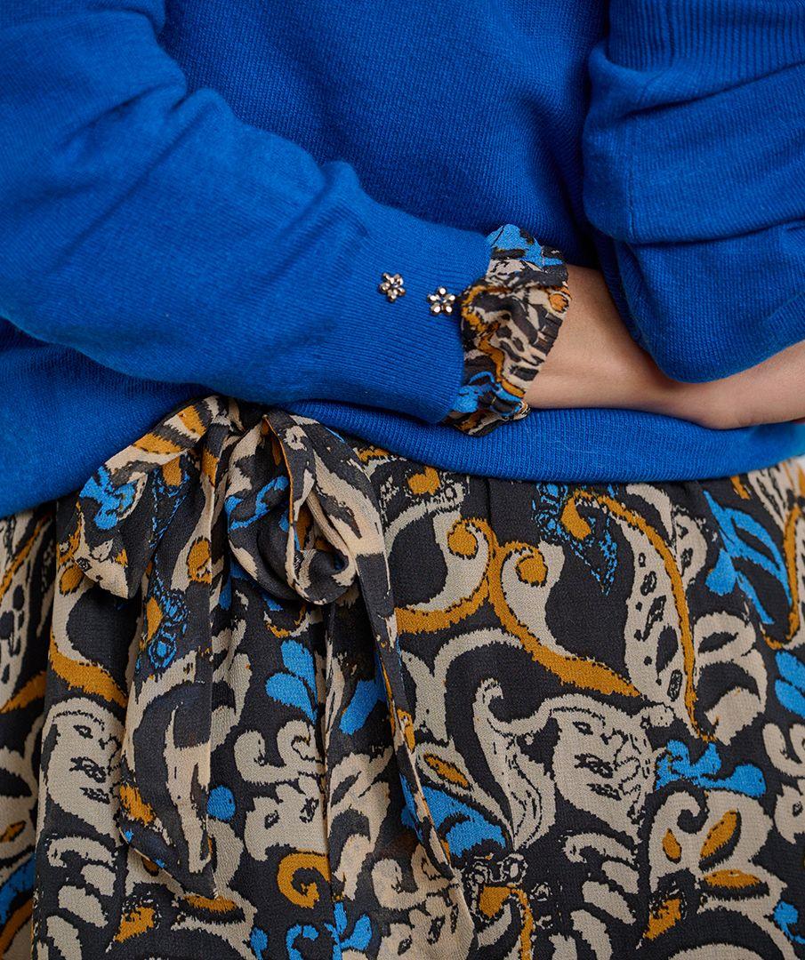 Esqualo Sweater Collar Beads