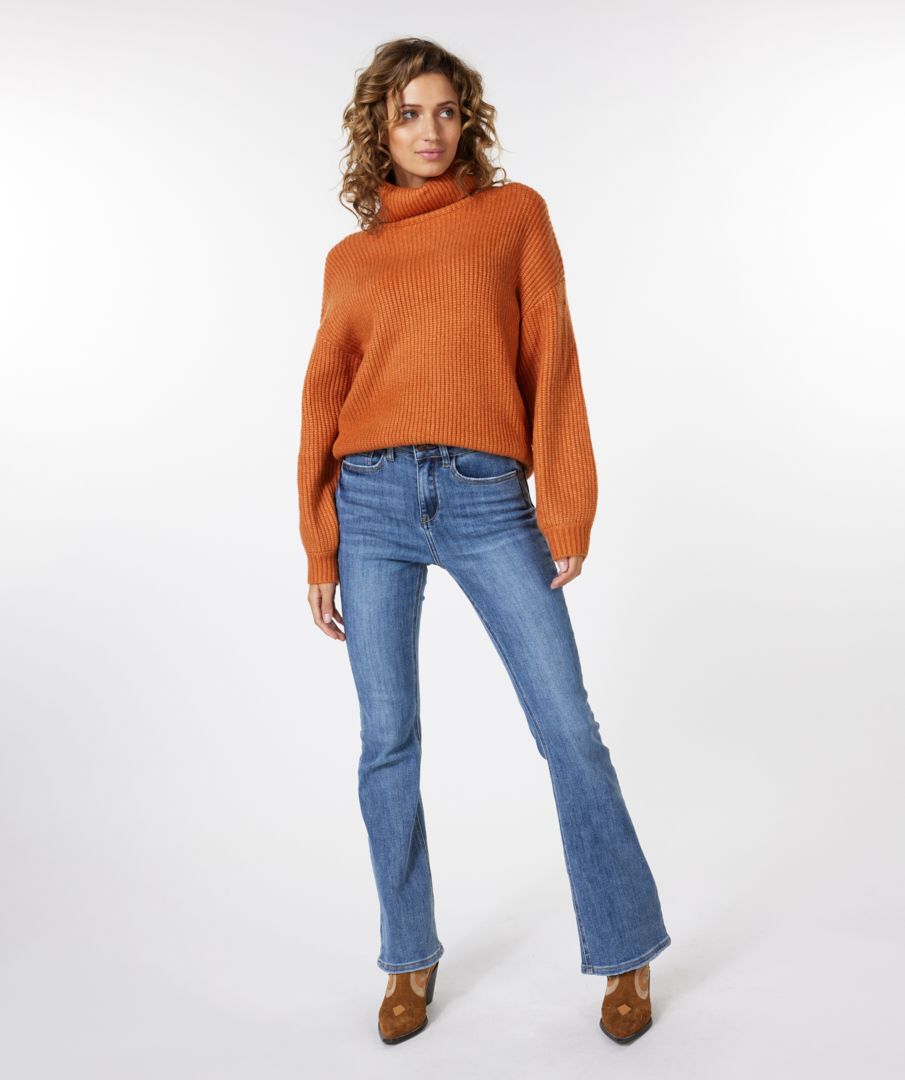 Esqualo Sweater Cropped Col