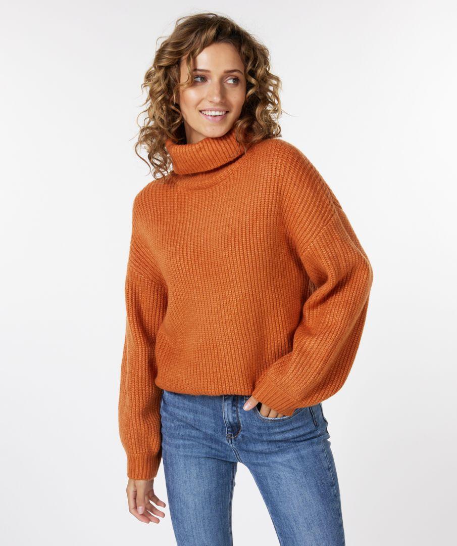Esqualo Sweater Cropped Col