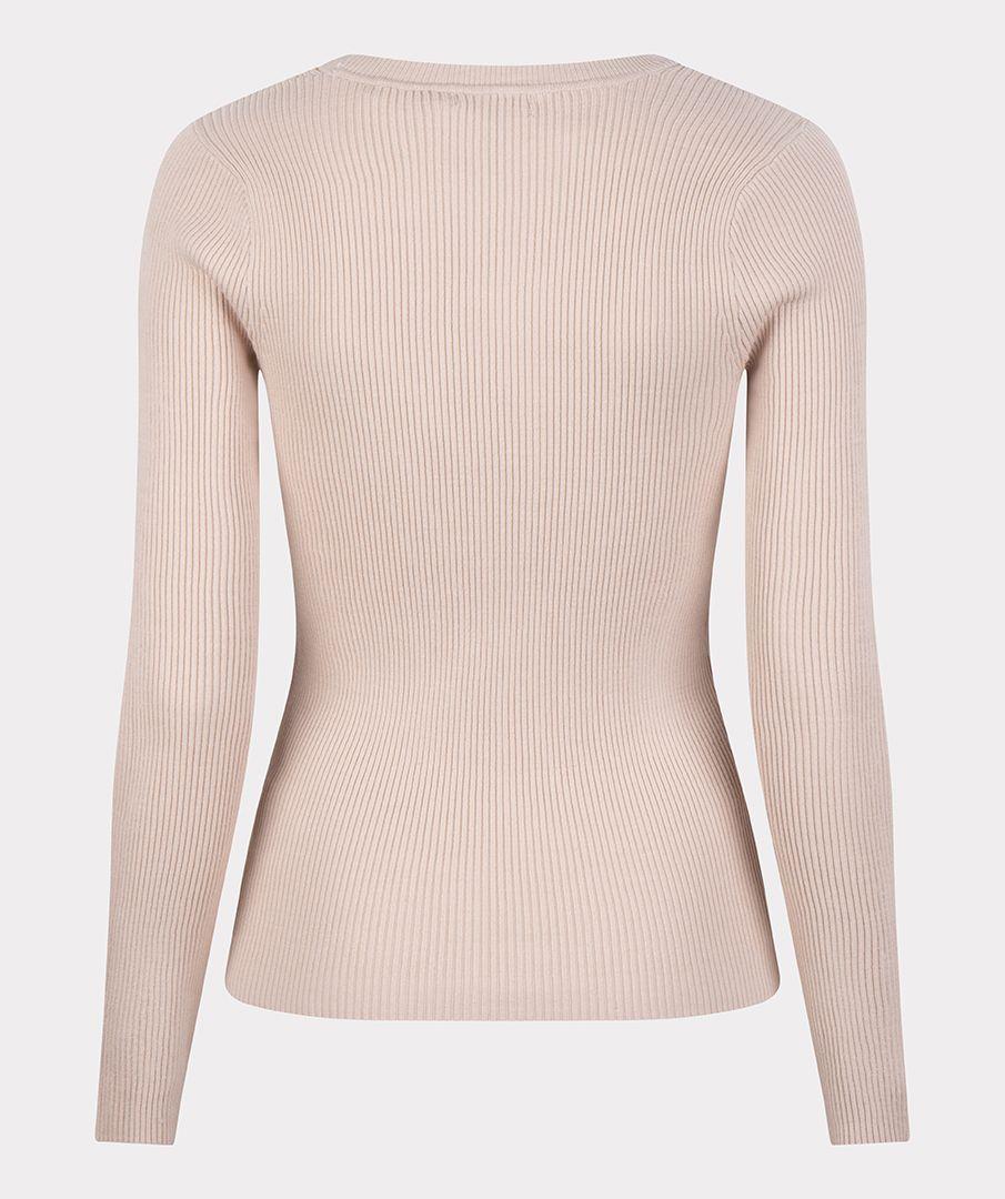 Esqualo Sweater Deep Round Neck Rib