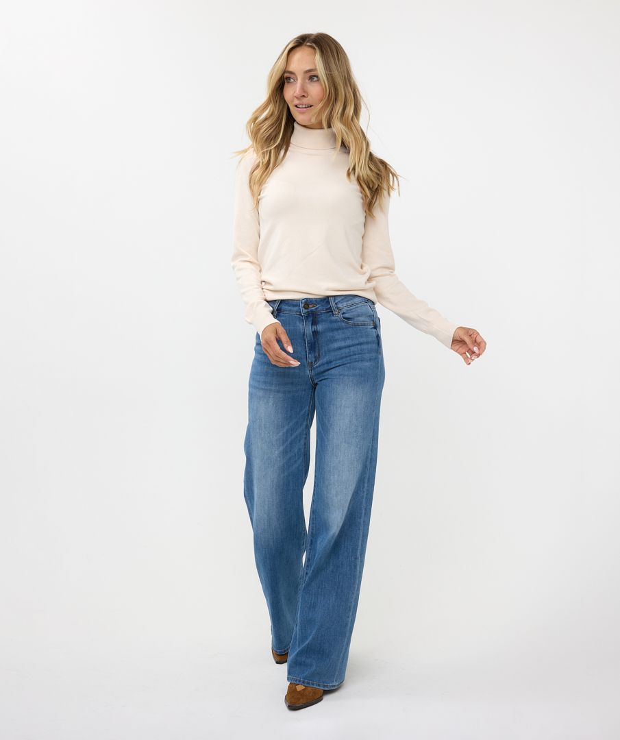 Esqualo Sweater Fancy Detail Shldr Basic Knit