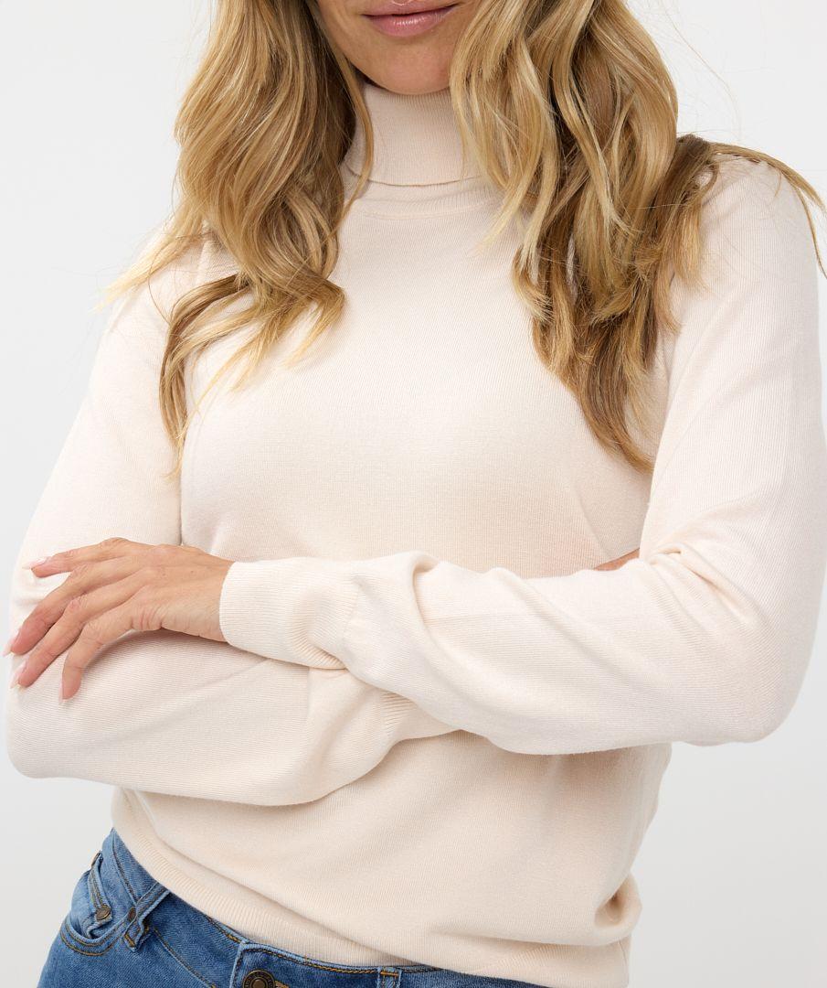 Esqualo Sweater Fancy Detail Shldr Basic Knit