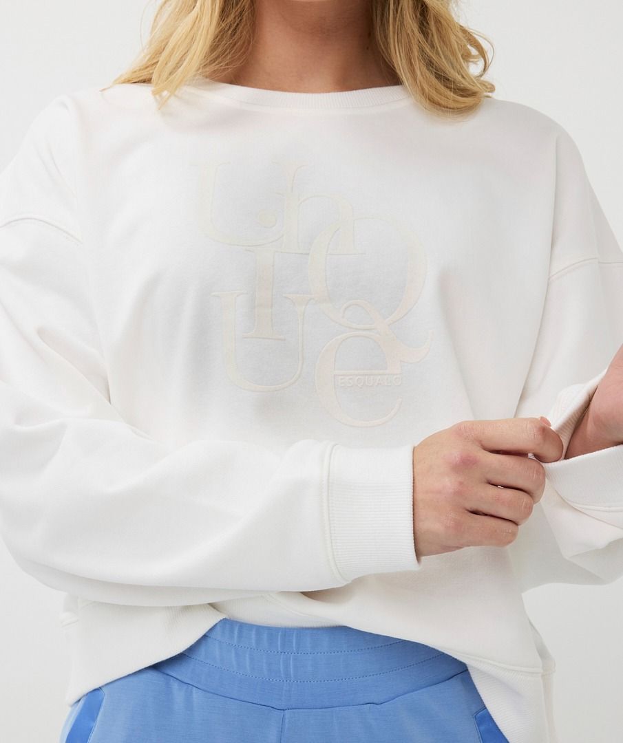 Esqualo Sweater Flock Print “Unique"