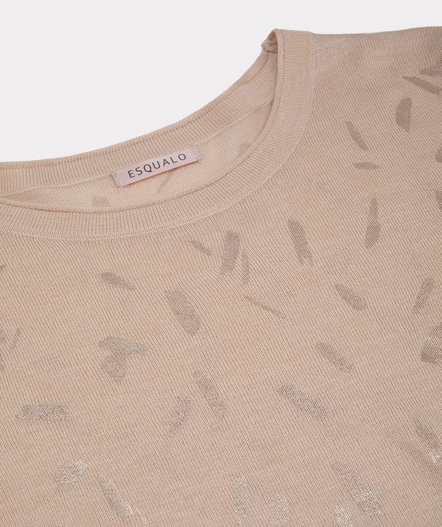 Esqualo Sweater Foil Print