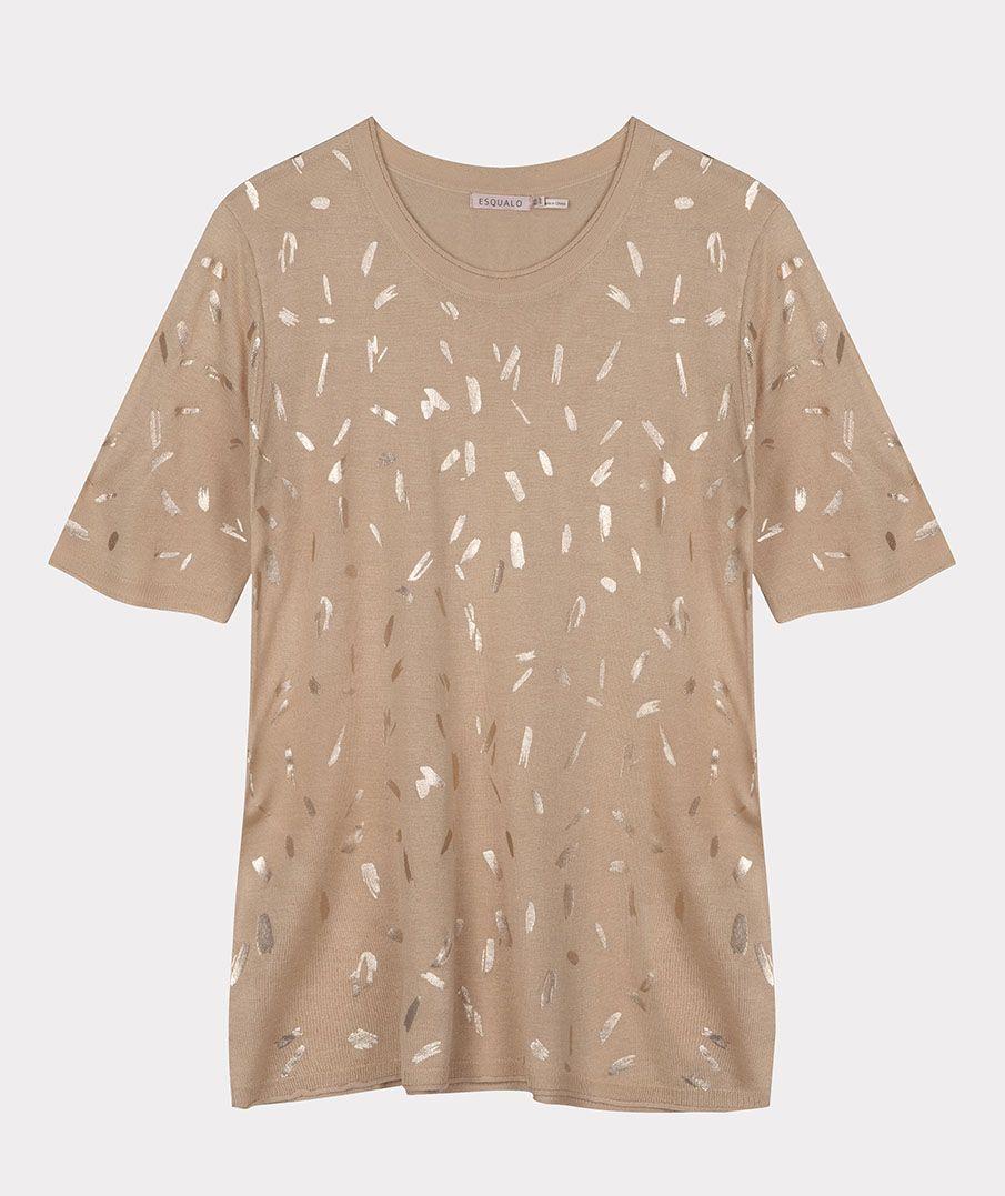 esqualo Sweater foil print