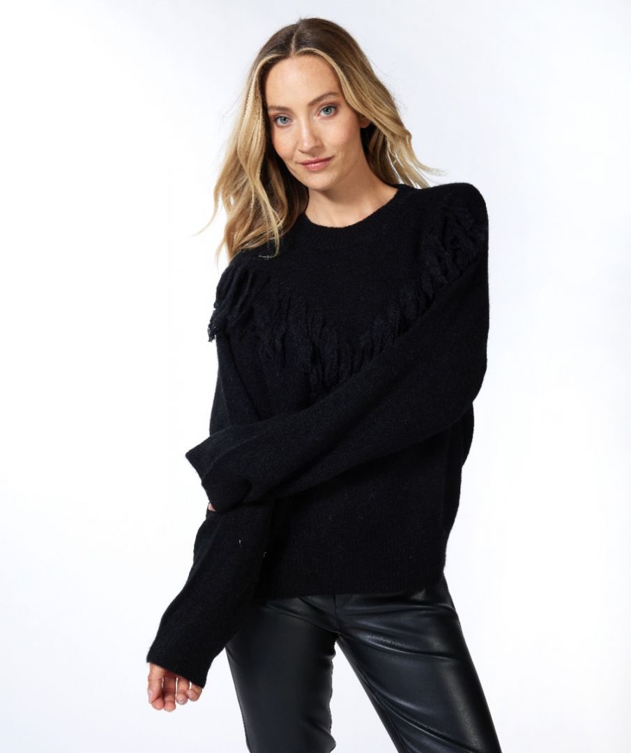 Esqualo Sweater Fringes