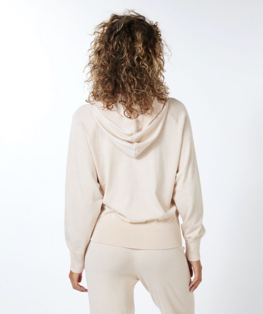 Esqualo Sweater Hoodie Raglan Lurex