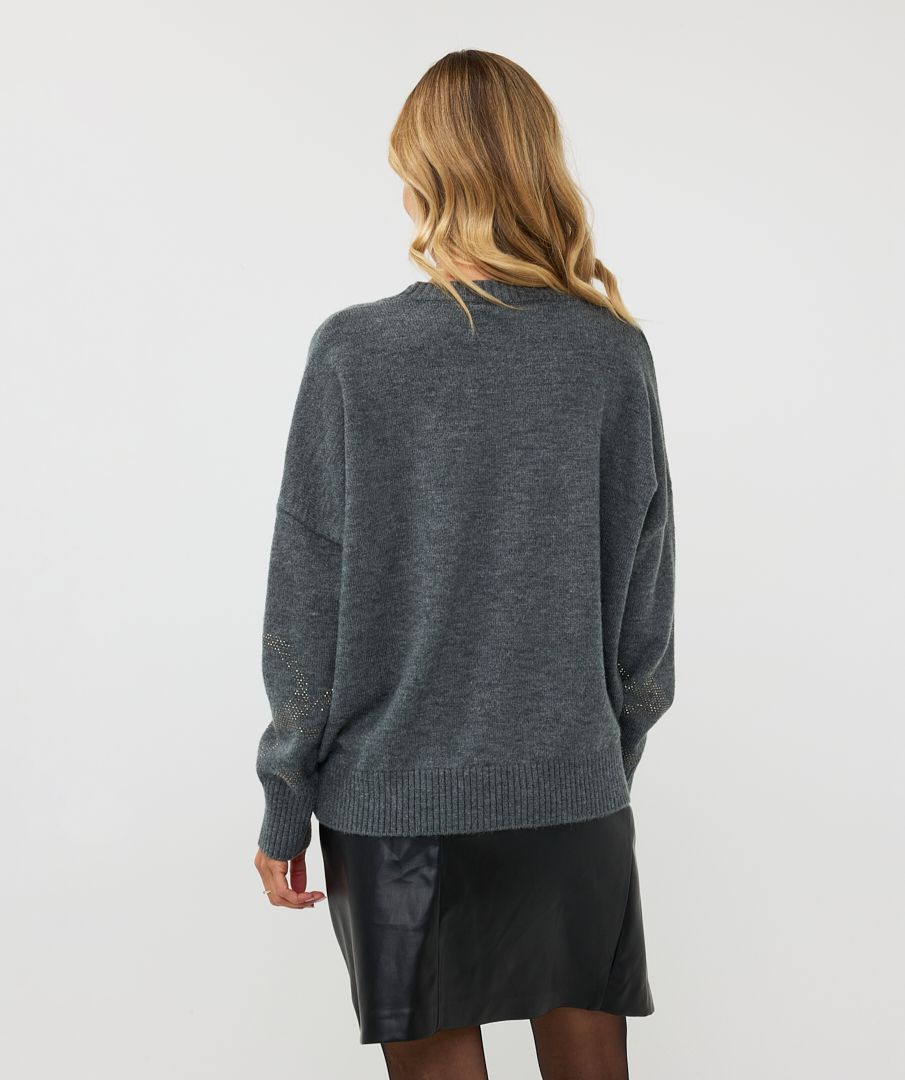 Esqualo Sweater Hot Press Diamonds