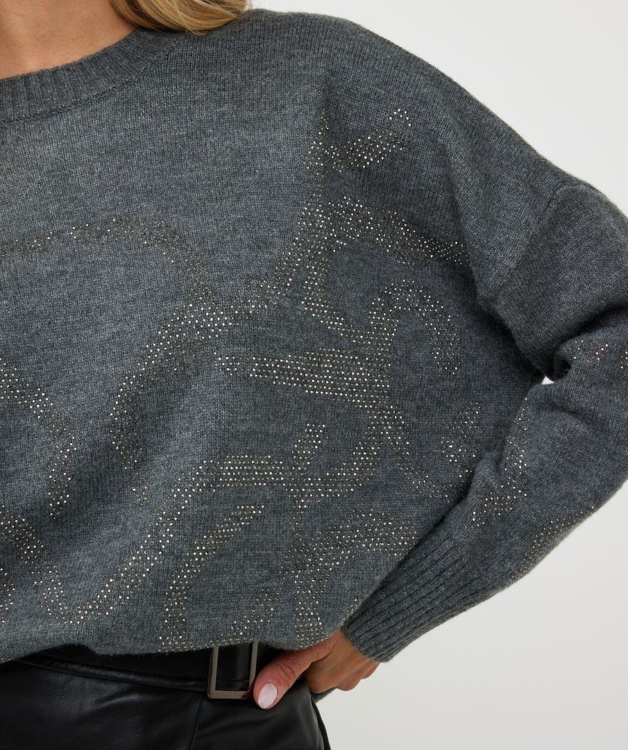 Esqualo Sweater Hot Press Diamonds