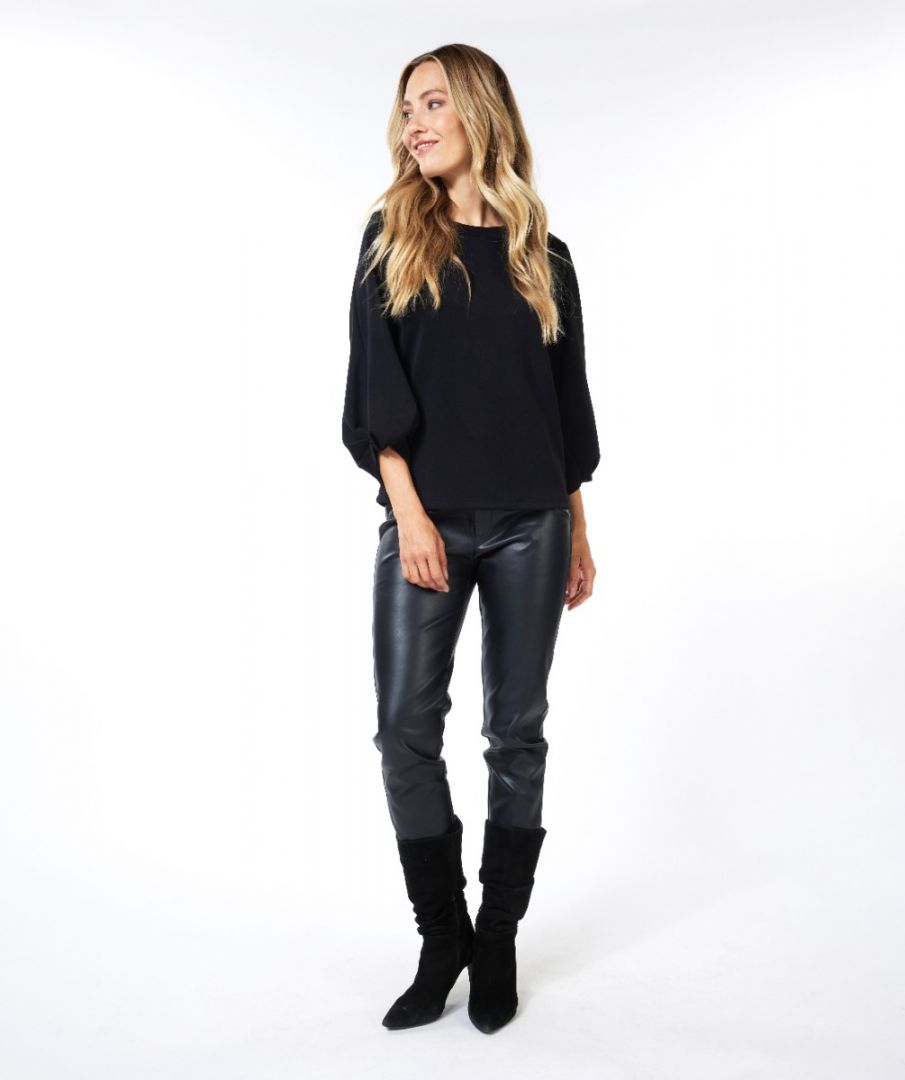 Esqualo Sweater Modal Twisted Slve