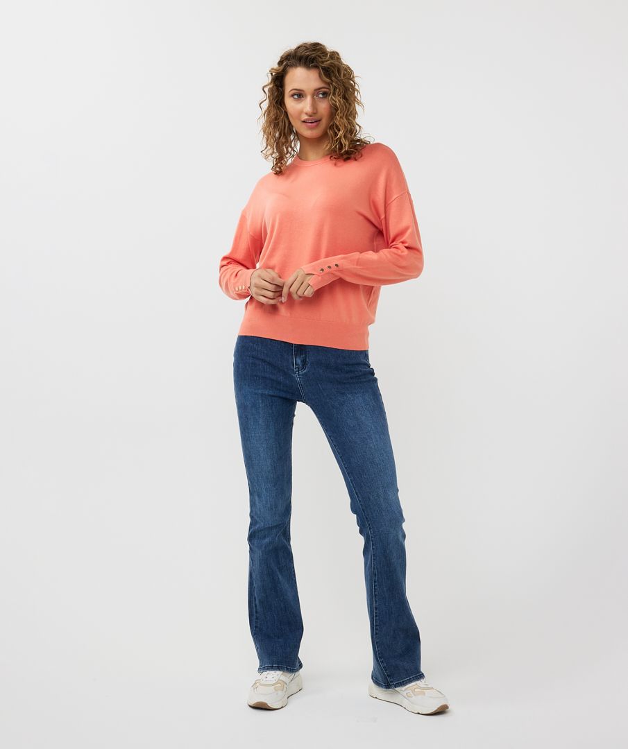 Esqualo Sweater R-neck Basic Knit