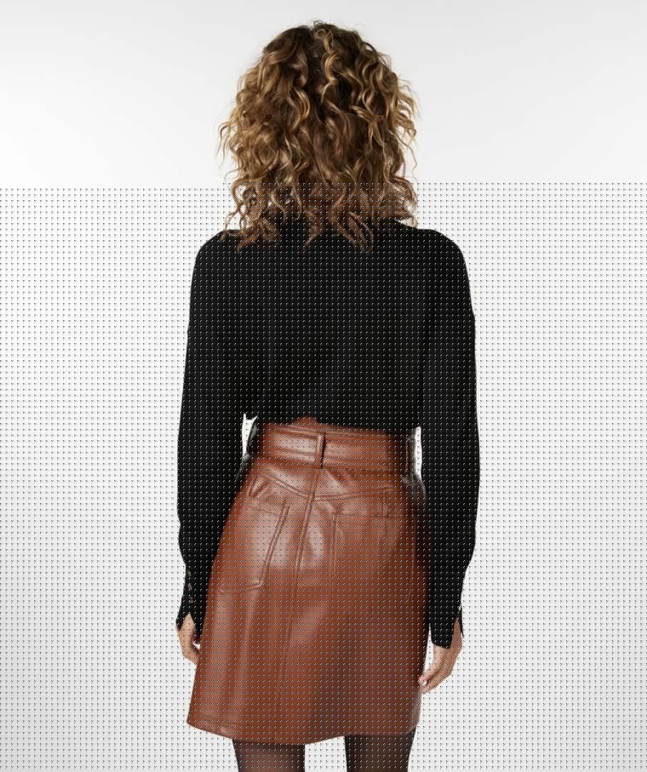 Esqualo Sweater R-neck Buttoned Sleeve Cuff