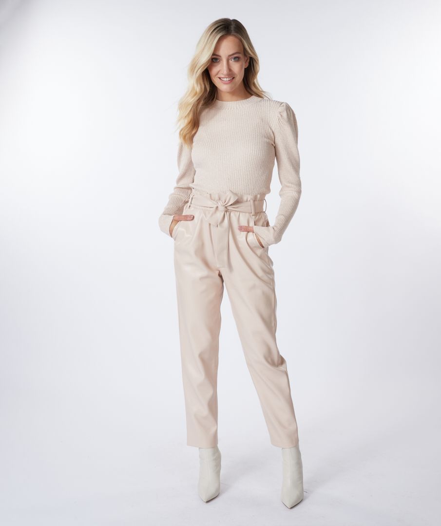 Esqualo Sweater Rib Lurex Puff