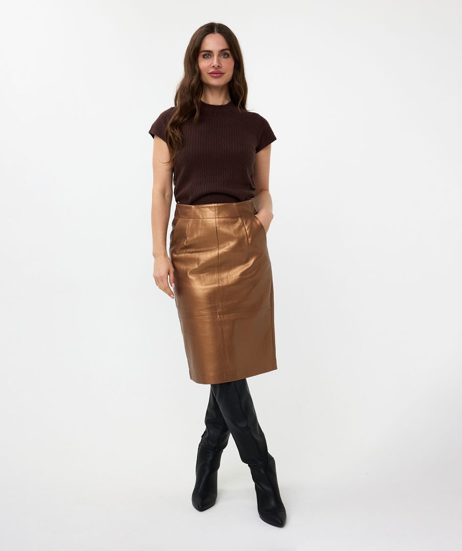 Esqualo Sweater S/slve Elastic Waist