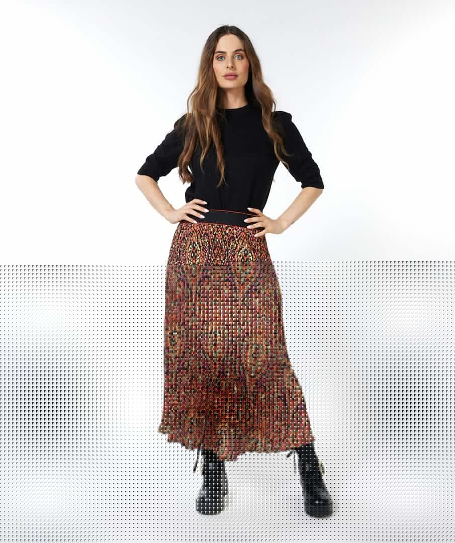 Esqualo Sweater Short Puff Slv Basic Knit