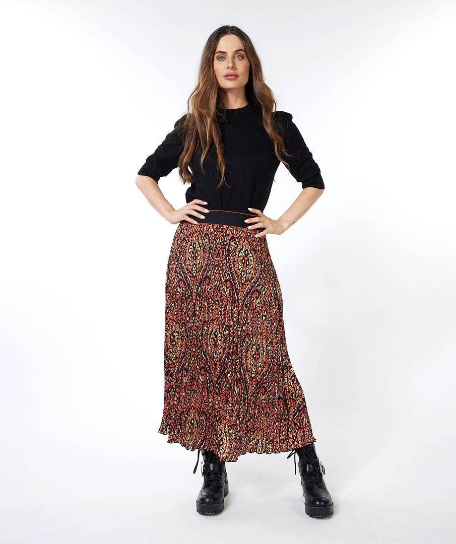 Esqualo Sweater Short Puff Slv Basic Knit