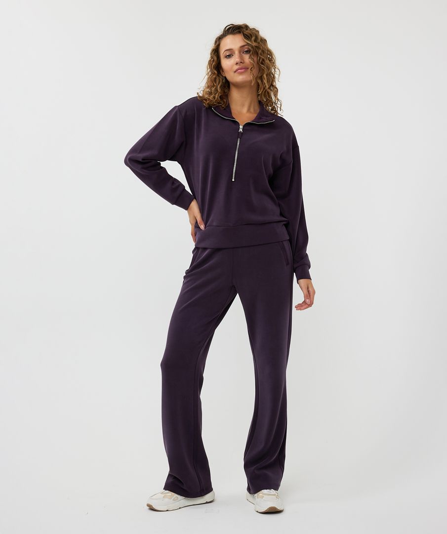 Esqualo Sweater Zipper Modal