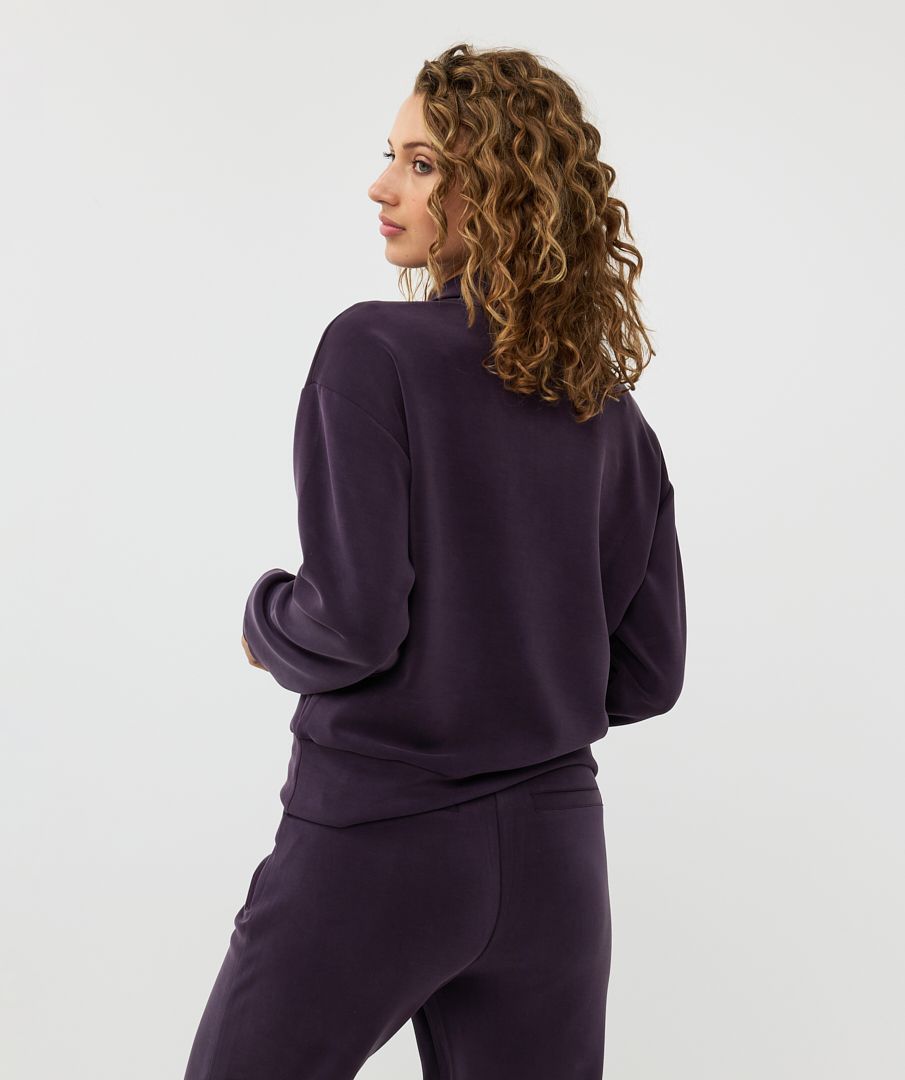 Esqualo Sweater Zipper Modal