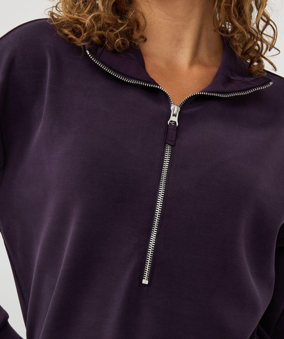 Esqualo Sweater Zipper Modal